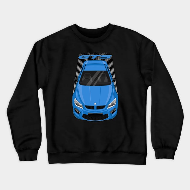 HSV GEN F GTS Maloo - Blue Crewneck Sweatshirt by V8social